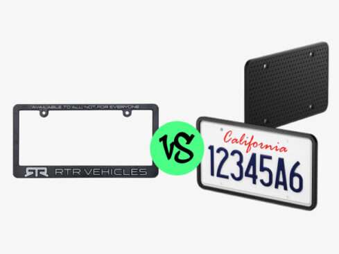 license plate