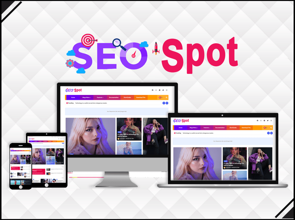 SEO Spot Blogger Template
