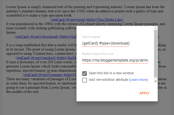 Piki Templates Shortcodes