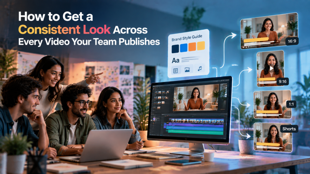 How to Get a Consistent Look Across Every Video Your Team Publishes